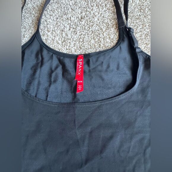 SPANX Suit Your Fancy Open-bust Cami | Medium | Black - Picture 5 of 7